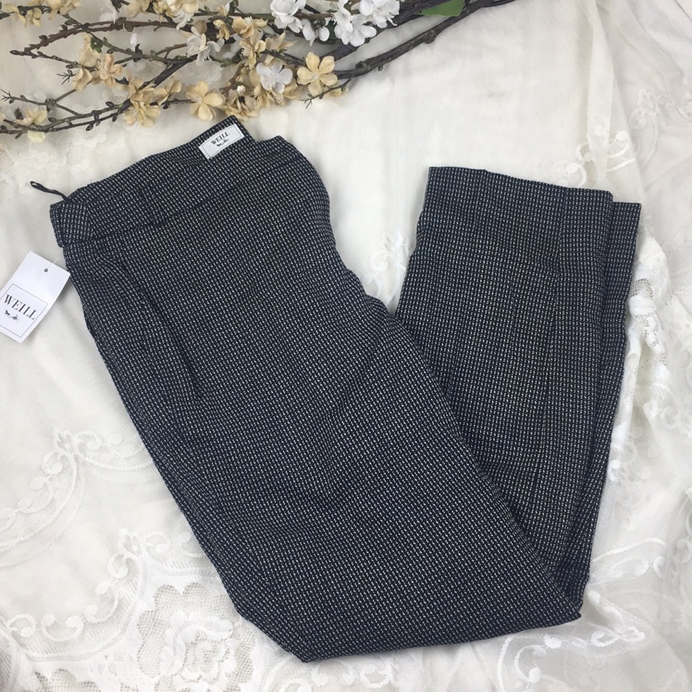 Weill Black and White Pants Brand New